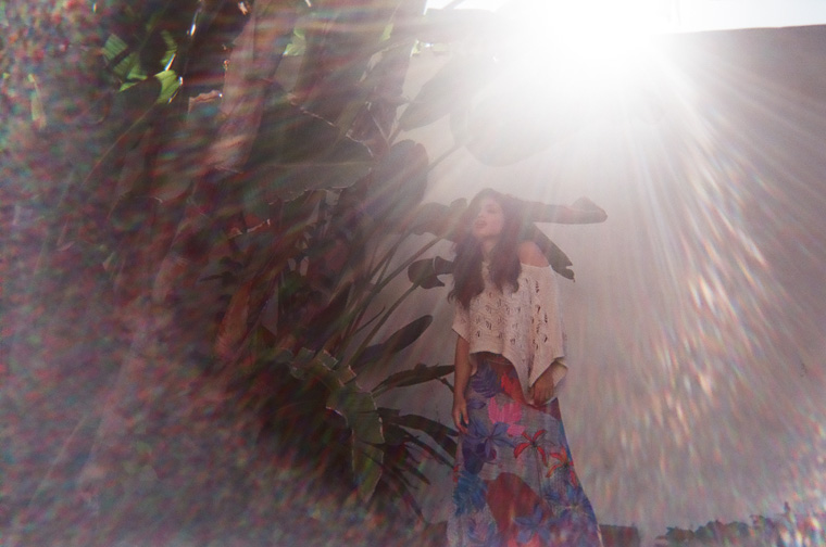 priscilla avila behind lens flare