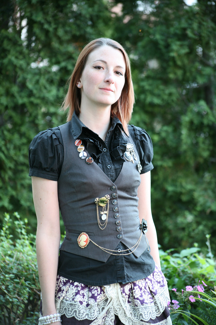 lauren in steampunk